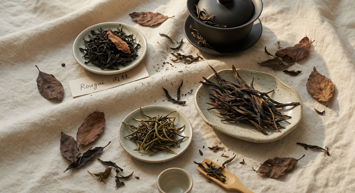 Rock tea from <em>Wǔyí Shān</em> — Q3 micro-lots in 5g cuts